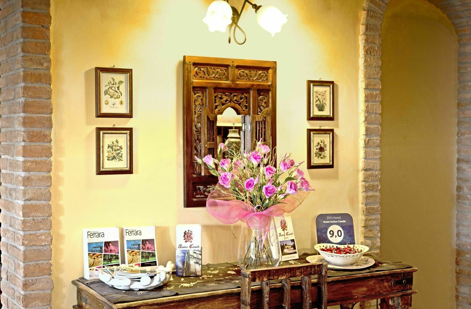 Vigarano Mainarda Hotel Antico Casale المظهر الخارجي الصورة